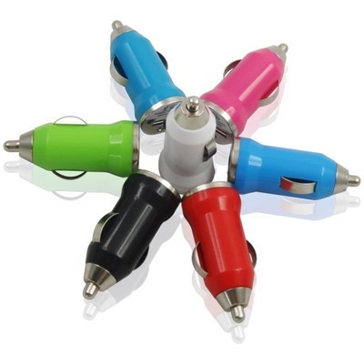 【大量批發(fā)子彈車充 , 多款彩色,多功能車充 1A】價(jià)格,廠家,圖片,車載逆變器/車載電源,深圳市添達(dá)瑞電子-馬可波羅網(wǎng)